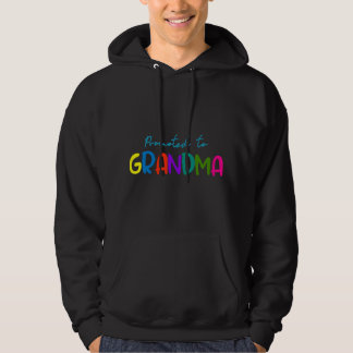 Blev mormor för första gången mormor hoodie