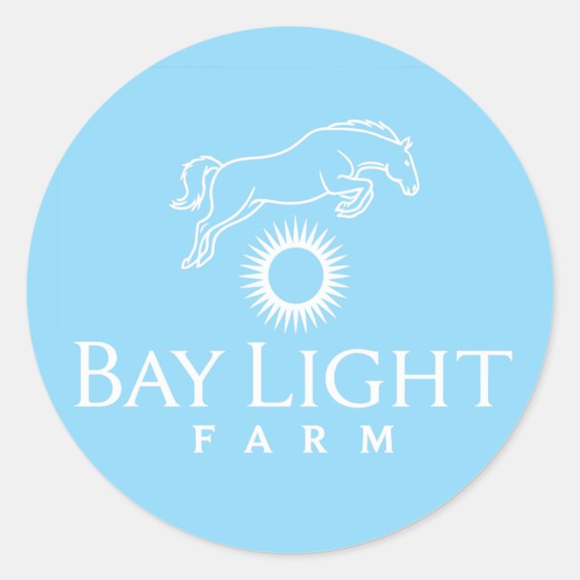 BLF Sticker Runt Klistermärke (Framsida)