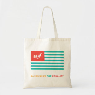 BLgT flagga Tagline Tygkasse