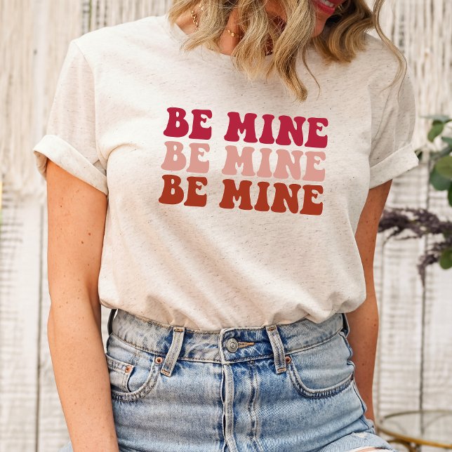 Bli Alla hjärtans dag Shirt T Shirt (Be Mine, Valentine's Day, Romantic Tee, Heartfelt Love, Sweetheart Shirt, Love Confession, Valentine)
