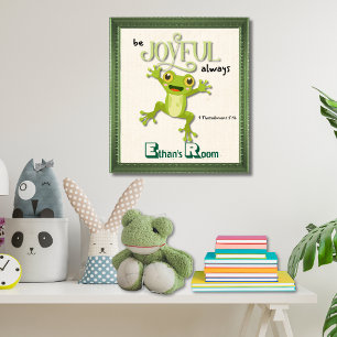 Bli alltid Glatt bibelskript, grop Poster