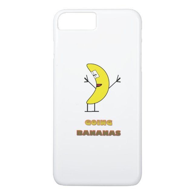 Bli bananas Case-Mate iPhone skal (Baksida)