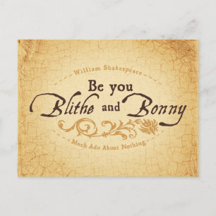 Bli Blithe och Bonny Vykort