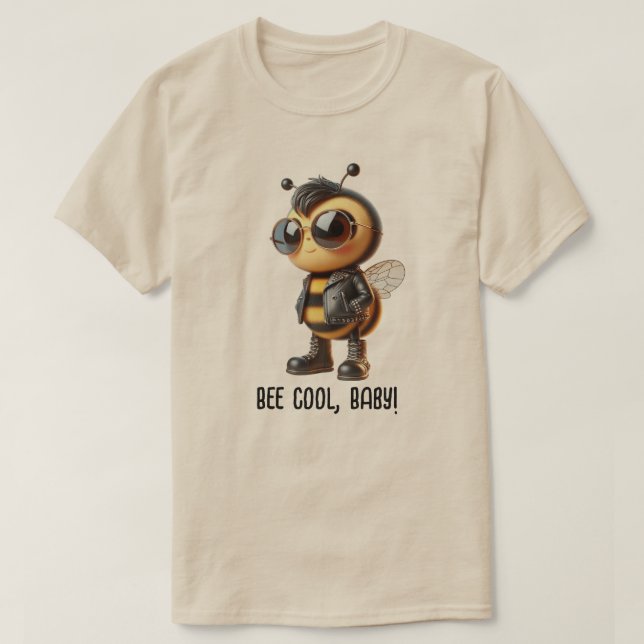 Bli cool, baby! T-shirt (Design framsida)