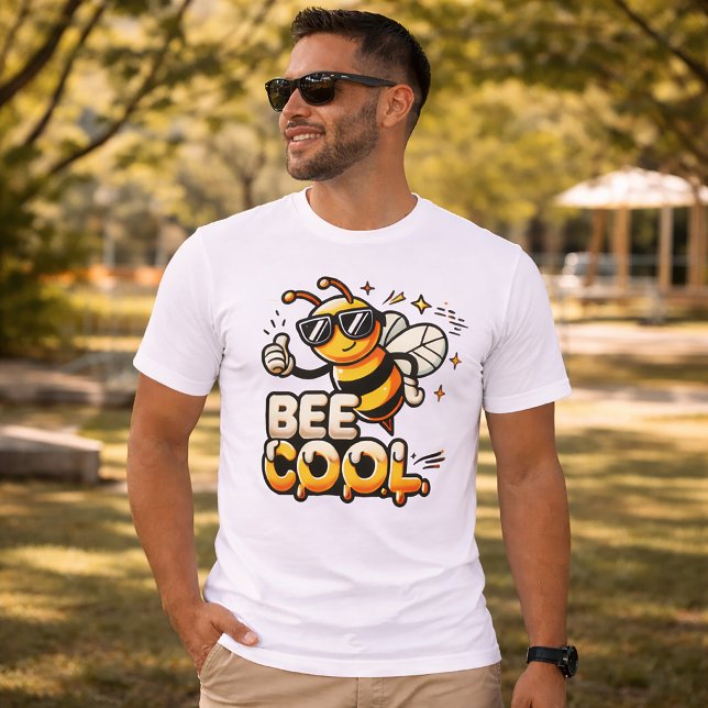 Bli Cool Rolig Söt Puns-Shirt T Shirt (Skapare uppladdad)