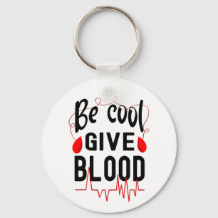 Bli Coola Ge Blood Nyckelring