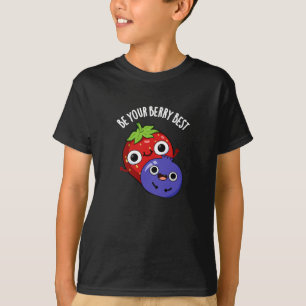 Bli din bäste-funne Fruit Pun-Mörk BG T Shirt