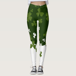 Bli en Leprechaun för en daglig benbildning Leggings