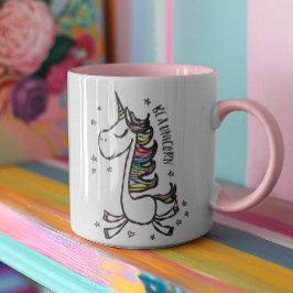 Bli en Motiveringsot för Noveltyn Unicorn Mugg
