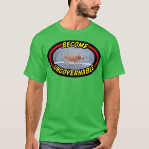 Bli en ostyrbar, praktisk nota t shirt