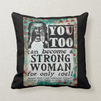 Bli en stark kvinna - funny Vintage annons