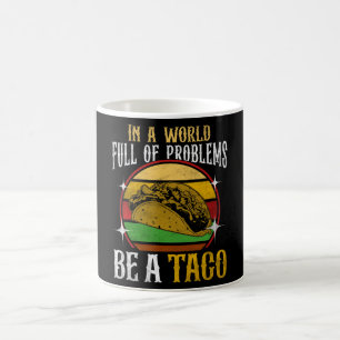 "Bli en tako" - Foodie Humor design Kaffemugg