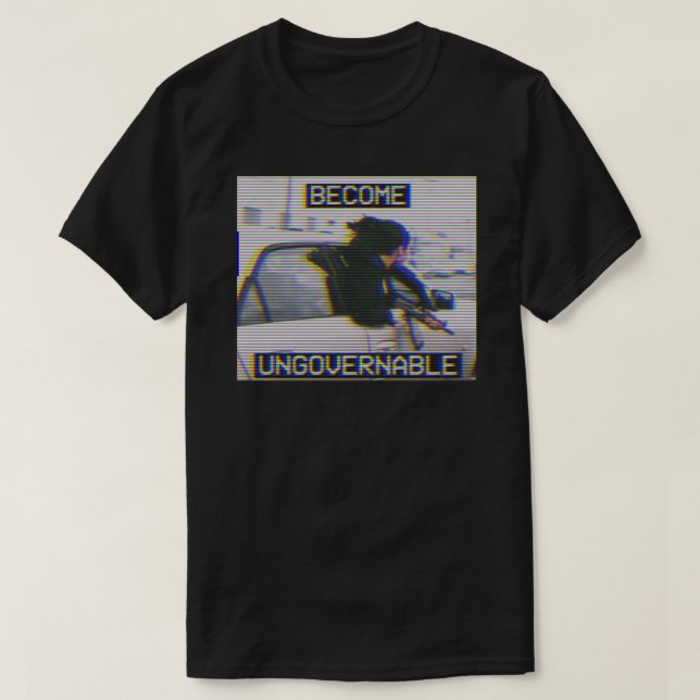Bli ett oregerbart fack t shirt (Design framsida)