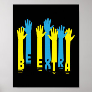 Bli Extra-ner-syndrom Medvetenhet om Speciell utbi Poster