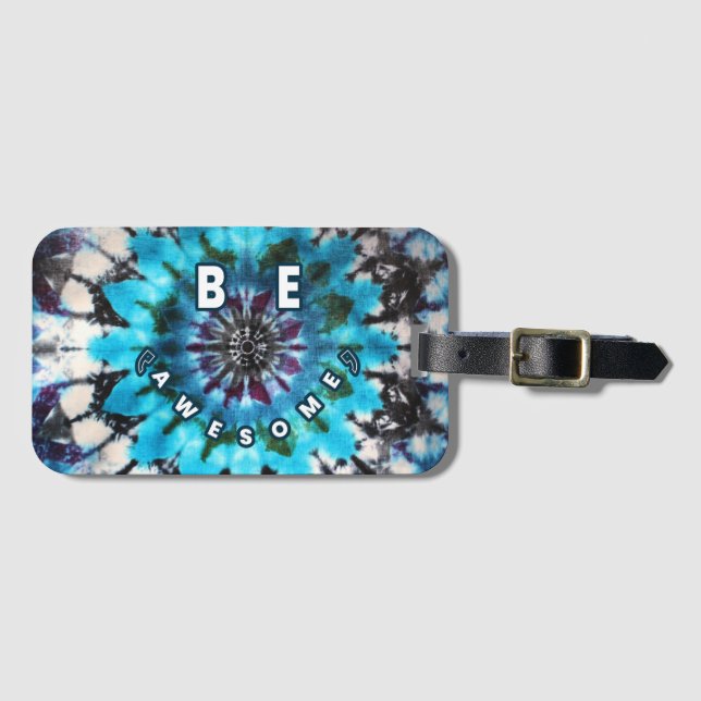 Bli Fantastisk-färgdesign Bagagebricka (Framsida horisontal)