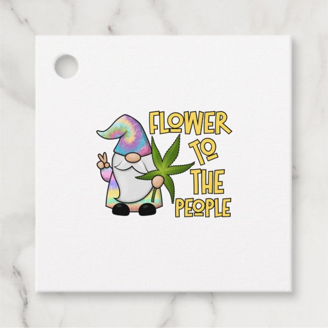 Bli för folket gåvor etiketter (Framsida)