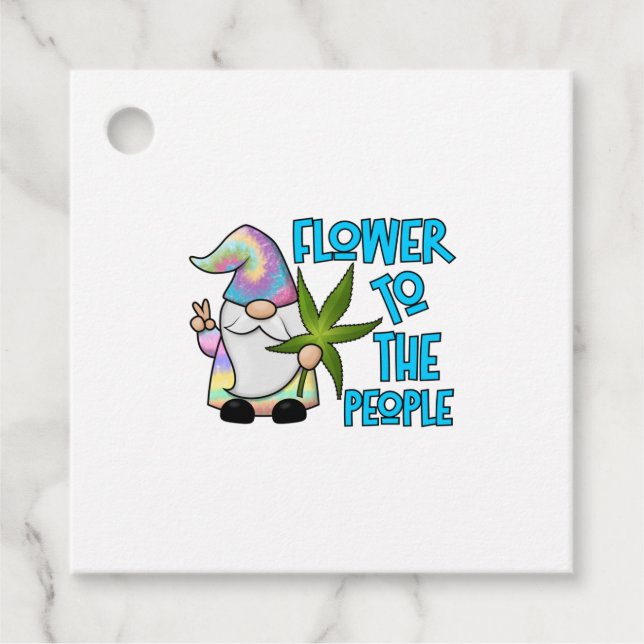 Bli för folket gåvor etiketter (Framsida)