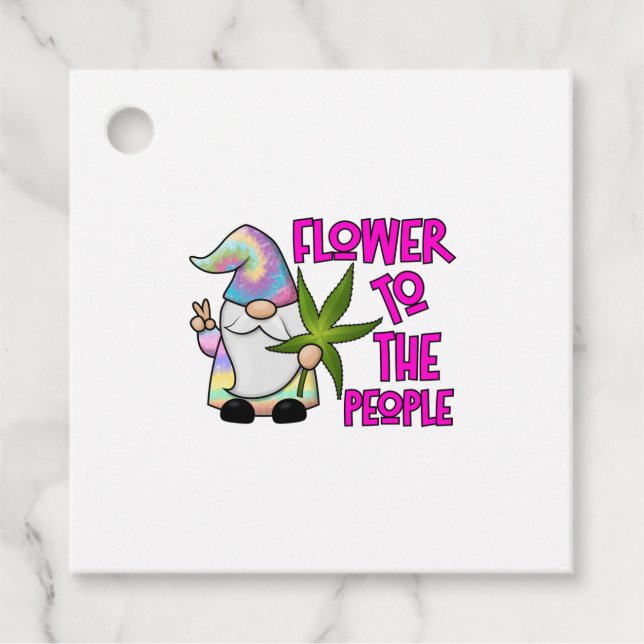 Bli för folket gåvor etiketter (Framsida)