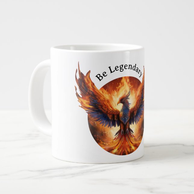 "Bli förklarande" Jumbo Mugg (Framsida vänster)