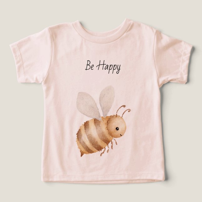 Bli Glad T Shirt (Design Framsida)