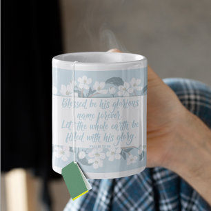 Bli hans Namn Psalm Christian Verse Söt Kaffemugg