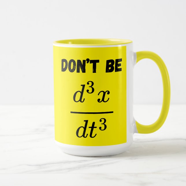 Bli inte den tredje Idiot Math Student Teach Mugg (Höger)