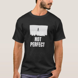 Bli inte en svart Motiveringsot av Perfekt T Shirt