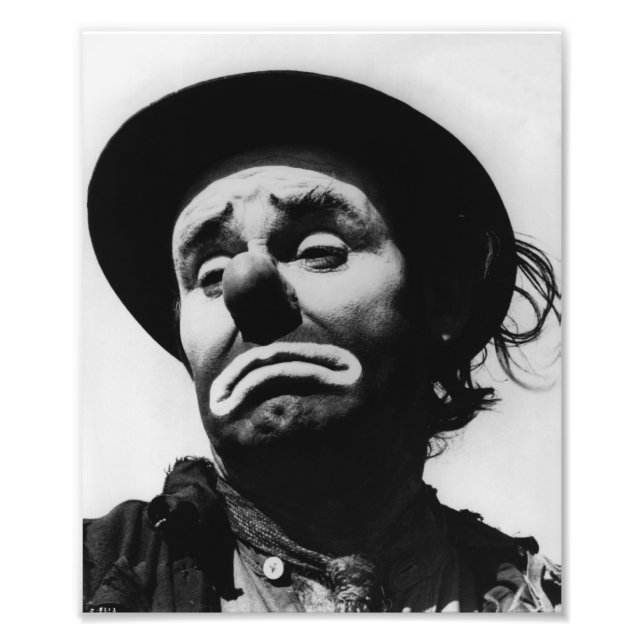 Bli inte förfärad över deras ansikte fototryck (Framsidan)