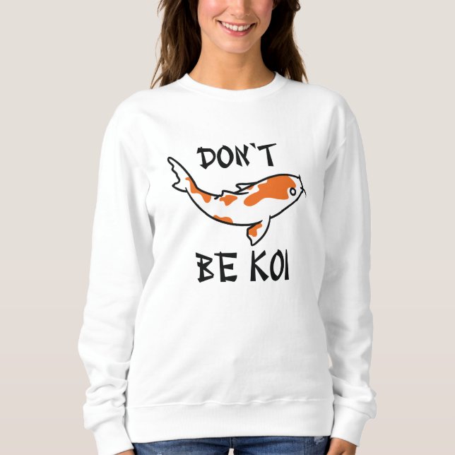 Bli inte Koi T Shirt (Framsida)