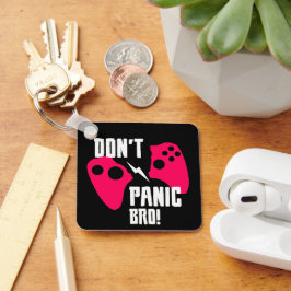 Bli inte panikslagare nyckelring