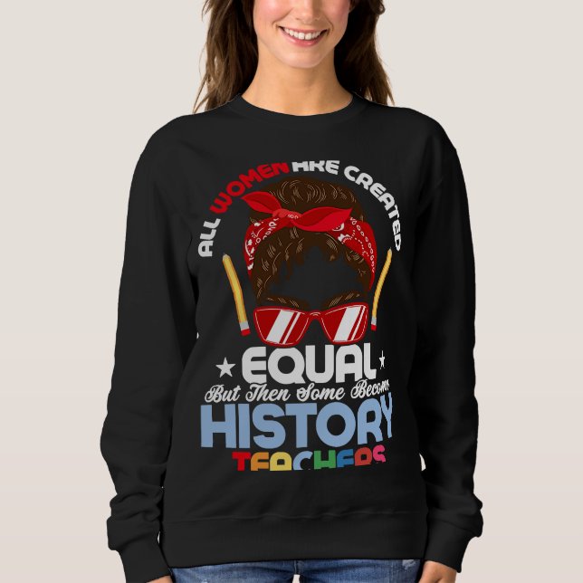 Bli lärare i historietekniker t shirt (Framsida)
