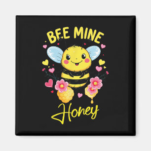 Bli min Alla hjärtans dag Honey Roligt citat Valen Magnet