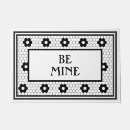 Bli min hjärtans dag Roligt, plattdesign