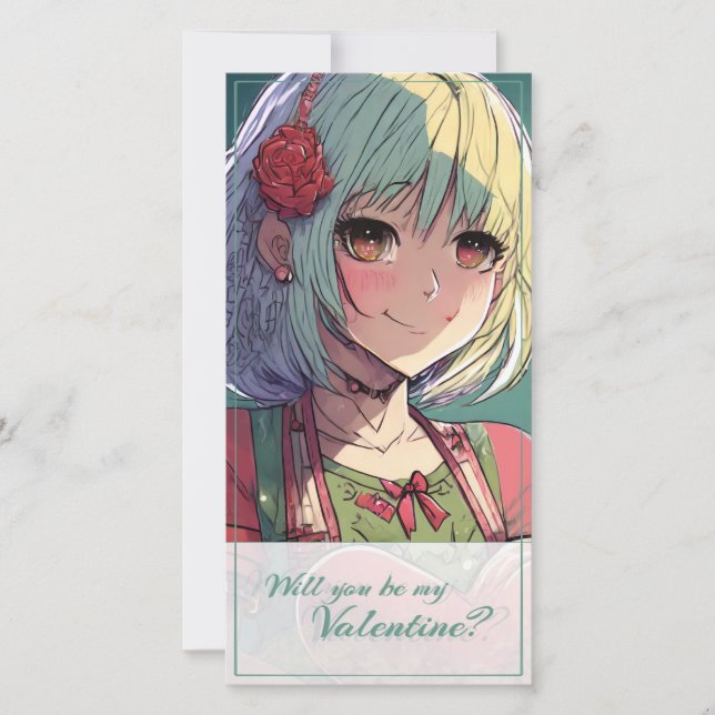 Bli min Valentine i Manga Stil 33420 (Framsida)