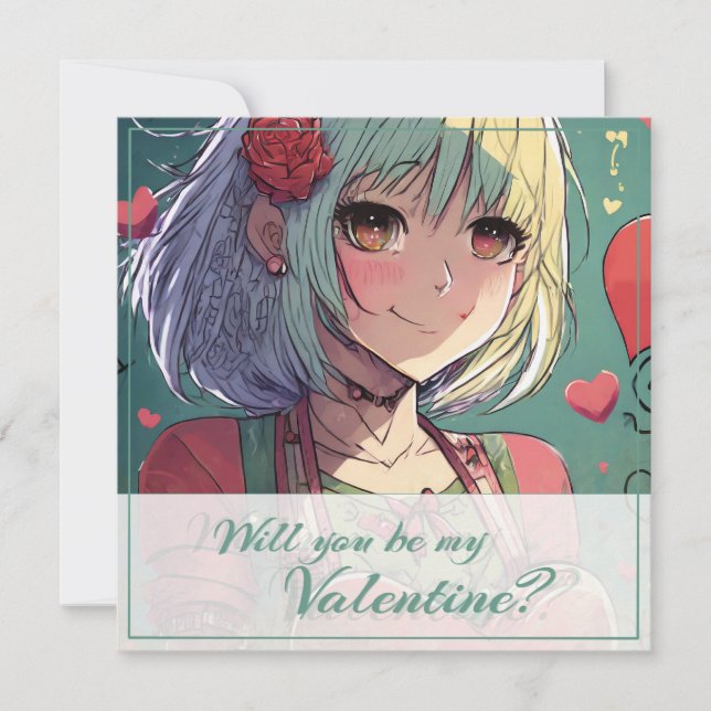 Bli min Valentine i Manga Stil 33420 (Framsida)