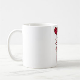 Bli min Valentine Lipstick Gift Design Kaffemugg