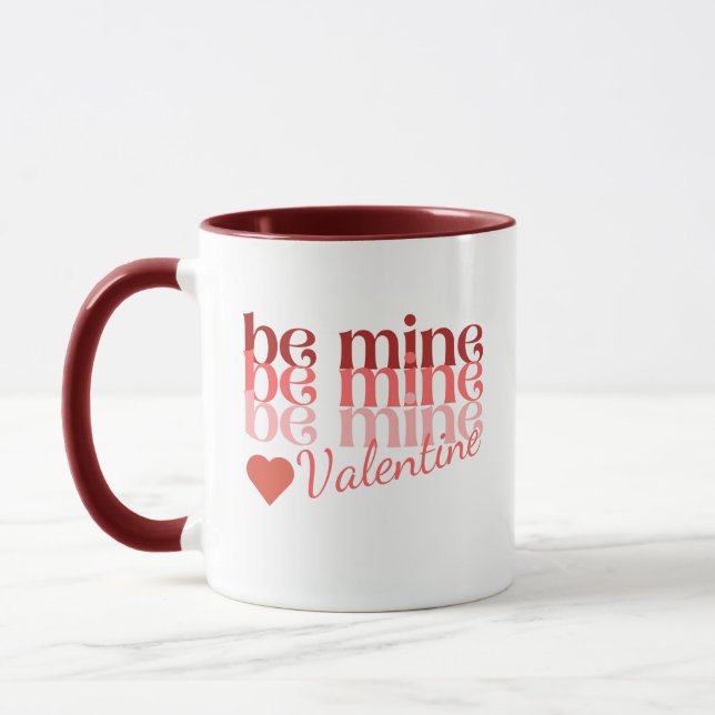Bli min Valentine Mugg (Vänster)