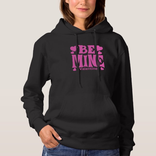 Bli min Valentine T Shirt (Framsida)