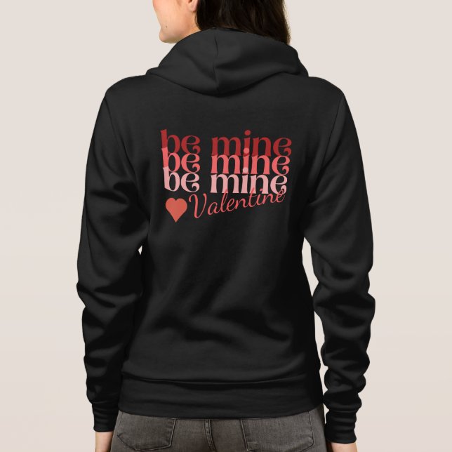 Bli min Valentine T Shirt (Baksida)