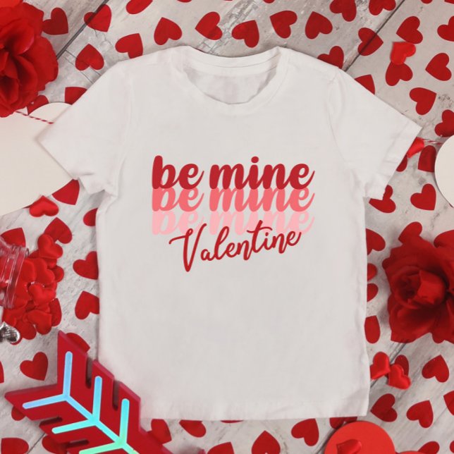 Bli min Valentine T Shirt (Skapare uppladdad)