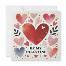 Bli min Valentine-utskriftsdesign