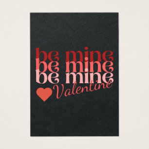Bli min Valentine Visitkort