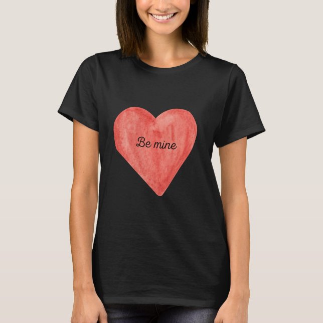 "Bli min", "Women's Shirt" T Shirt (Framsida)