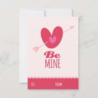 Bli Mine Kärlek Classroom School Kids Valentindage Inbjudningar