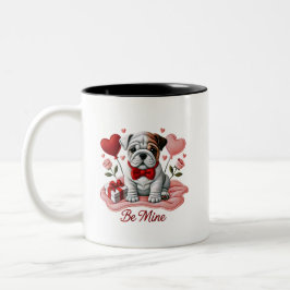 Bli Mine Valentine English Bulldog Coffee Mugg