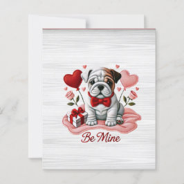 Bli Mine Valentine English Bulldog StationSet