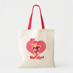 Bli Mine Valentine Sweet Cupid Kärlek Tecknad Tygkasse