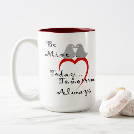 Bli Mine Valentines Dag Gift Coffee Mugg