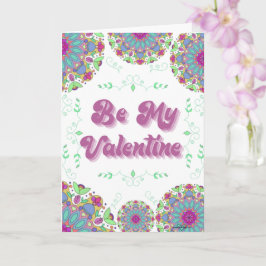 Bli mitt Alla hjärtans dag-kort Kort