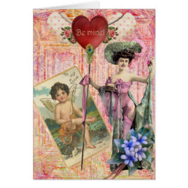 Bli mitt digitala kollage hälsningskort